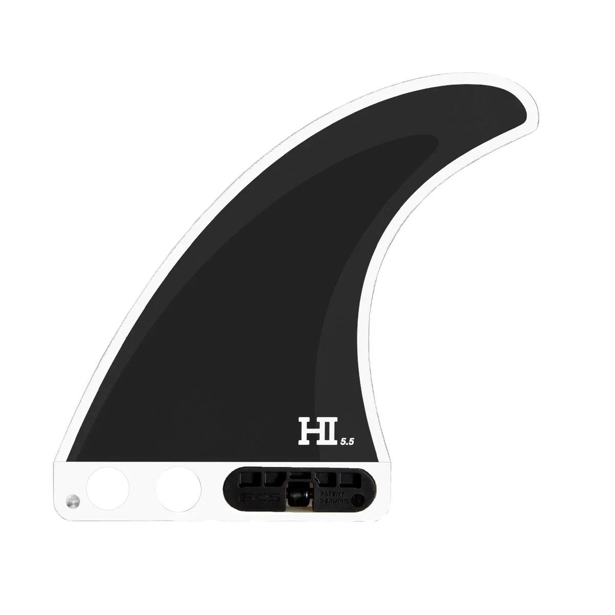 FCS II Harley Longboard Tri Fins - Black