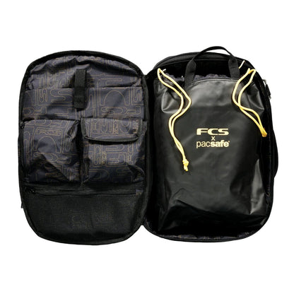 FCS x PacSafe Day Mission 28L Backpack - Black