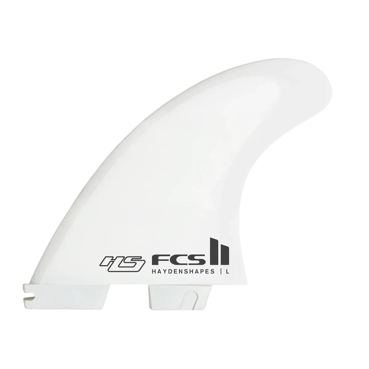 FCS II Hayden Shapes Performance Core + Aircore Tri Fins in White