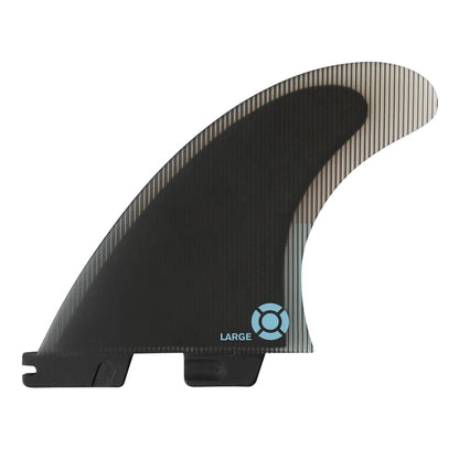 FCS II Performer PC Quad Fin Set - Tranquil Blue