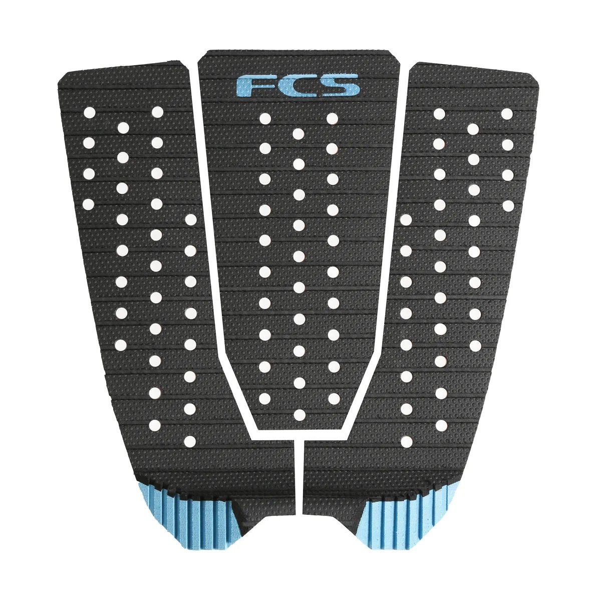 FCS Kolohe Andino Treadlite Traction Pad in Black / Tranquil Blue
