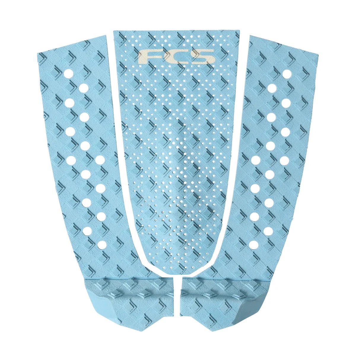 FCS T3 Eco Traction Pad in Tranquil Blue
