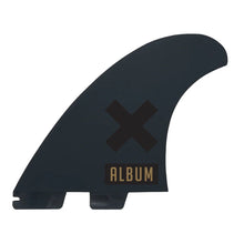 FCS II Album PG Twin +1 Fins - Black/Gold