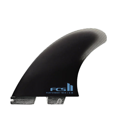 FCS II Performer Twin + 1 PG Fins in Black