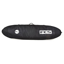 FCS Travel 1 Longboard Cover - Black/Grey