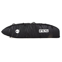 FCS Travel 3 Wheeleie Funboard Bag in Black/Grey