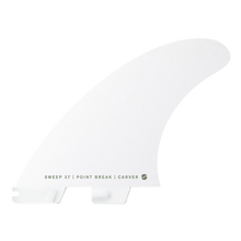 FCS II Carver PC Tri Fins - White