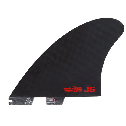 FCS II JS Modern Keel Performance Glass Fins - White/Black