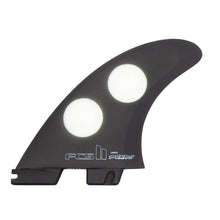 FCS II Pukas Performance Core Large Tri Fins in Black/White