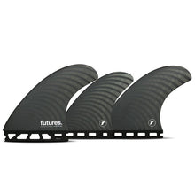 Future Fins Firewire Dan Mann Large 5-fin Surfboard Fins 2021 - Dark Grey - Full View