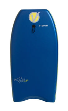 Vision Flare 40 inch Bodyboard 2021 - Navy/Blue - top