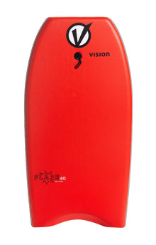 Vision Flare 40 inch Bodyboard 2021 - Red/Black