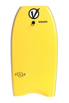 Vision Flare 36" Bodyboard 2021 - Yellow