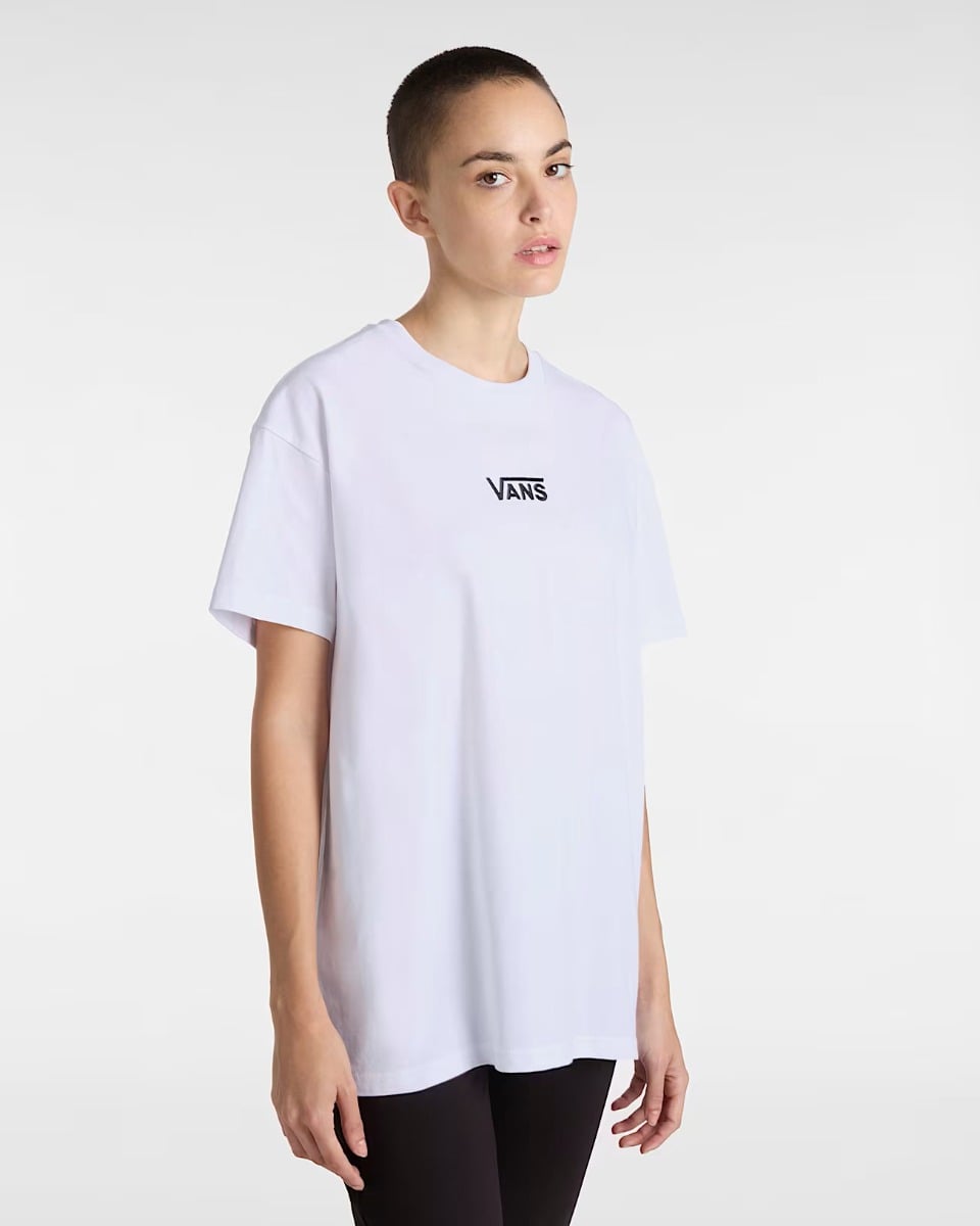 Vans Flying V Womens Oversized Tee - White