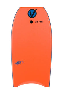 Vision Fuse 48" Bodyboard in Orange/Blue
