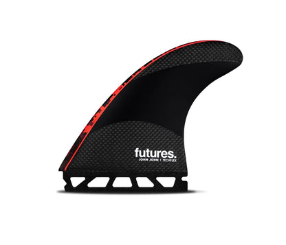 Futures John John Florence Techflex Fins - Large - Digi Red