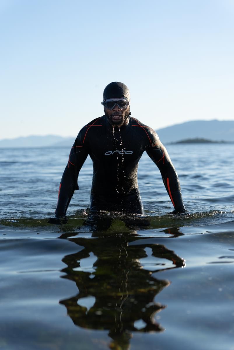 Orca Killa Hydro Swim Goggle Mask - Black/Smoke