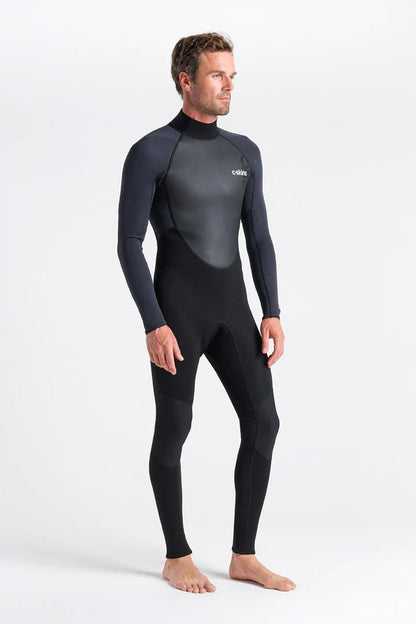 C Skins Element 3/2mm Men's Summer Wetsuit 2025 - Black/Anthracite/Cyan