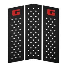 Gorilla Grip Modern Heritage Mid Deck Pad in Black/Red