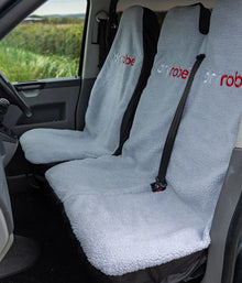 Dryrobe Water-Repellent Single Car Seat Cover - Grey