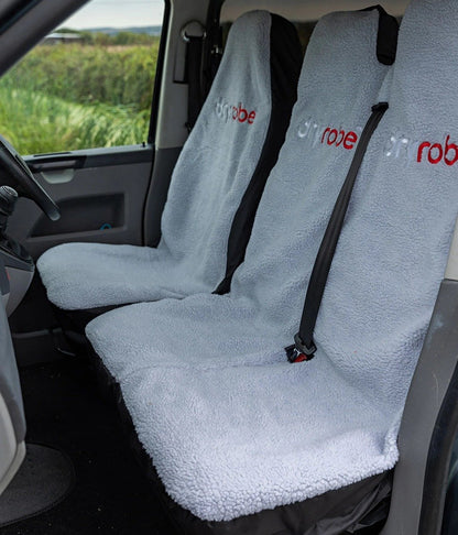 Dryrobe Water-Repellent Single Car Seat Cover - Grey
