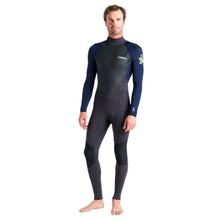 C Skins Mens Element 3mm Summer Wetsuit 2023 - Anthracite/Slate/Lime