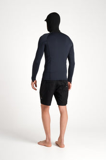 C-Skins HDi Skins Mens LS Hooded Vest - Black