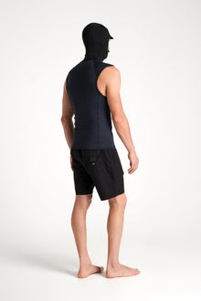 C-Skins HDi Skins Mens Hooded Vest - Black