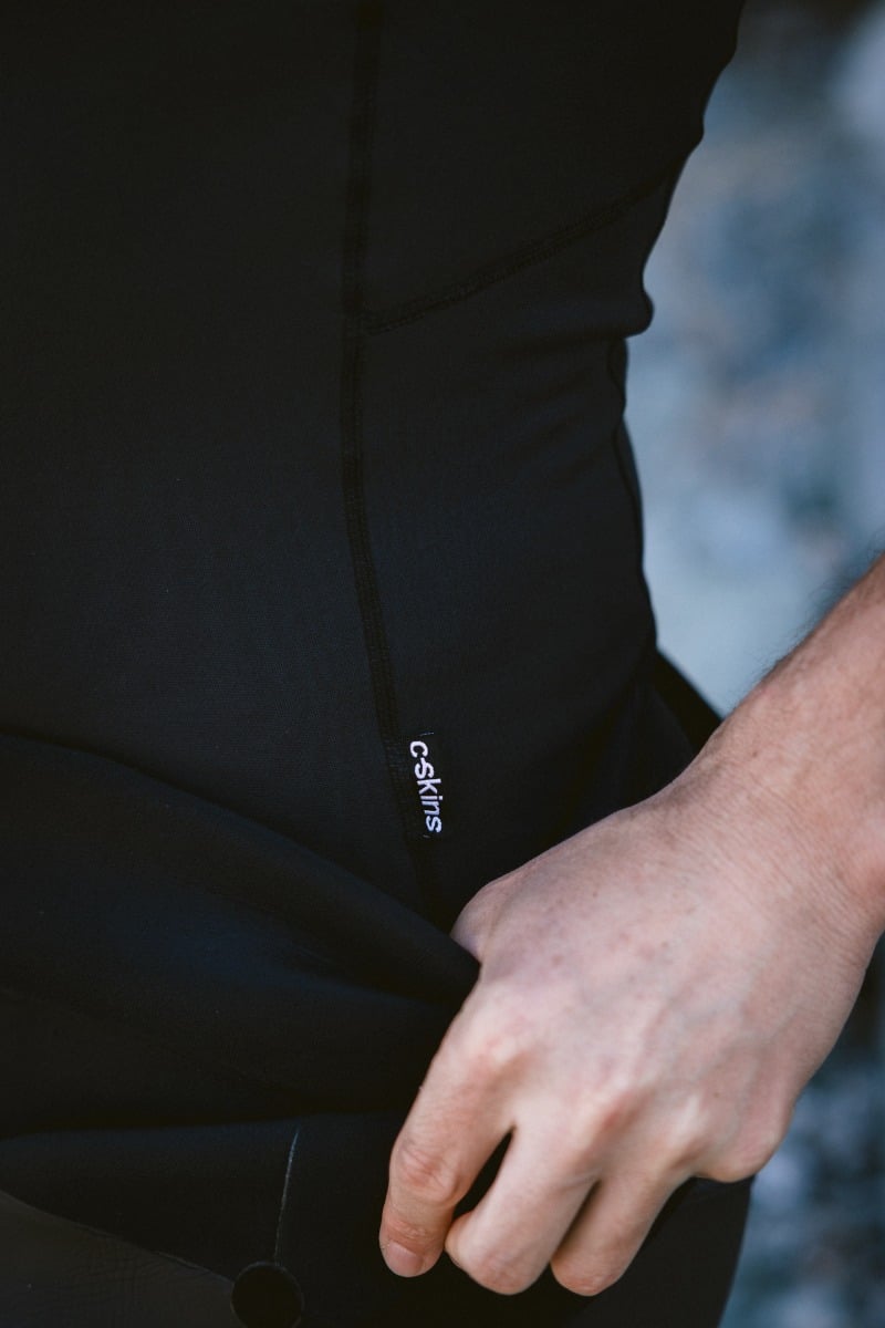 C-Skins HDi Skins Mens SS Thermal Rash Vest - Black