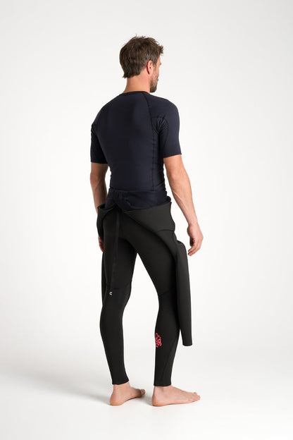 C-Skins HDi Skins Mens SS Thermal Rash Vest - Black