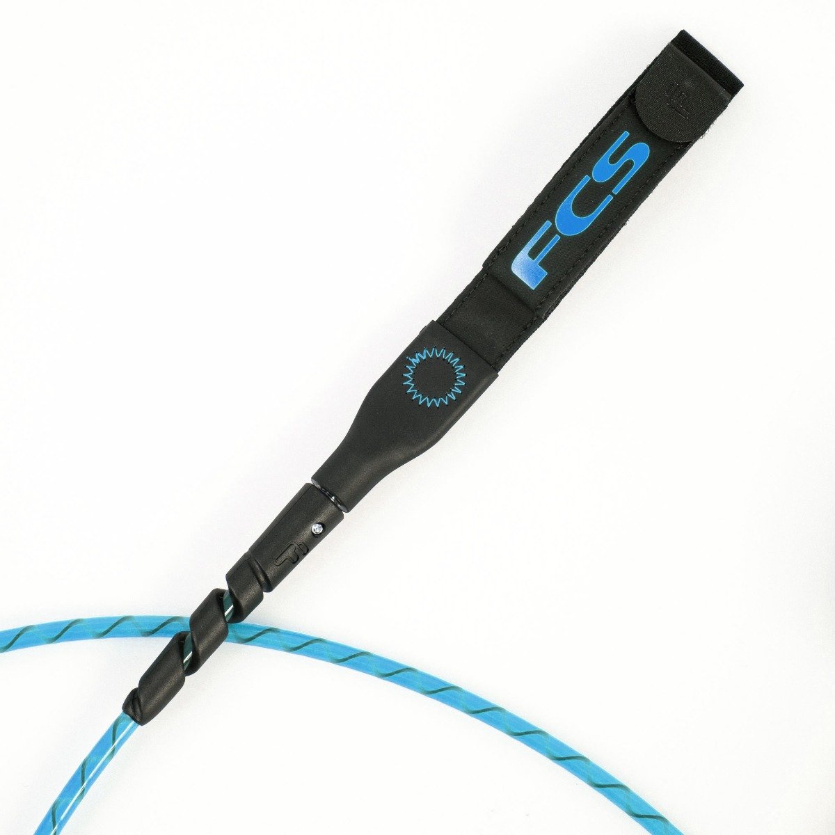 FCS Freedom Helix 9'0 Calf Leash - Natural/Black