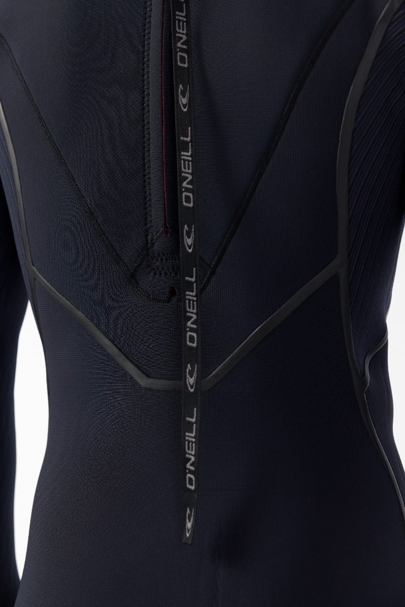 O'Neill Hyperfreak Fire 5/4+mm Back Zip Winter Wetsuit 2026 - Black