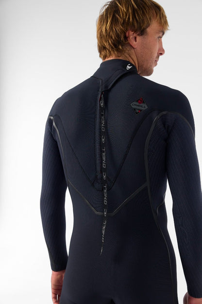 O'Neill Hyperfreak Fire 5/4+mm Back Zip Winter Wetsuit 2026 - Black