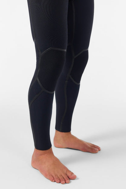 O'Neill Hyperfreak Fire 3/2+mm Chest Zip Wetsuit 2026 - Black