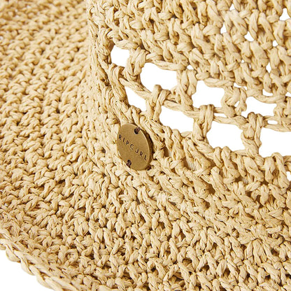 Rip Curl Essentials Crochet Women's Bucket Hat - Natural