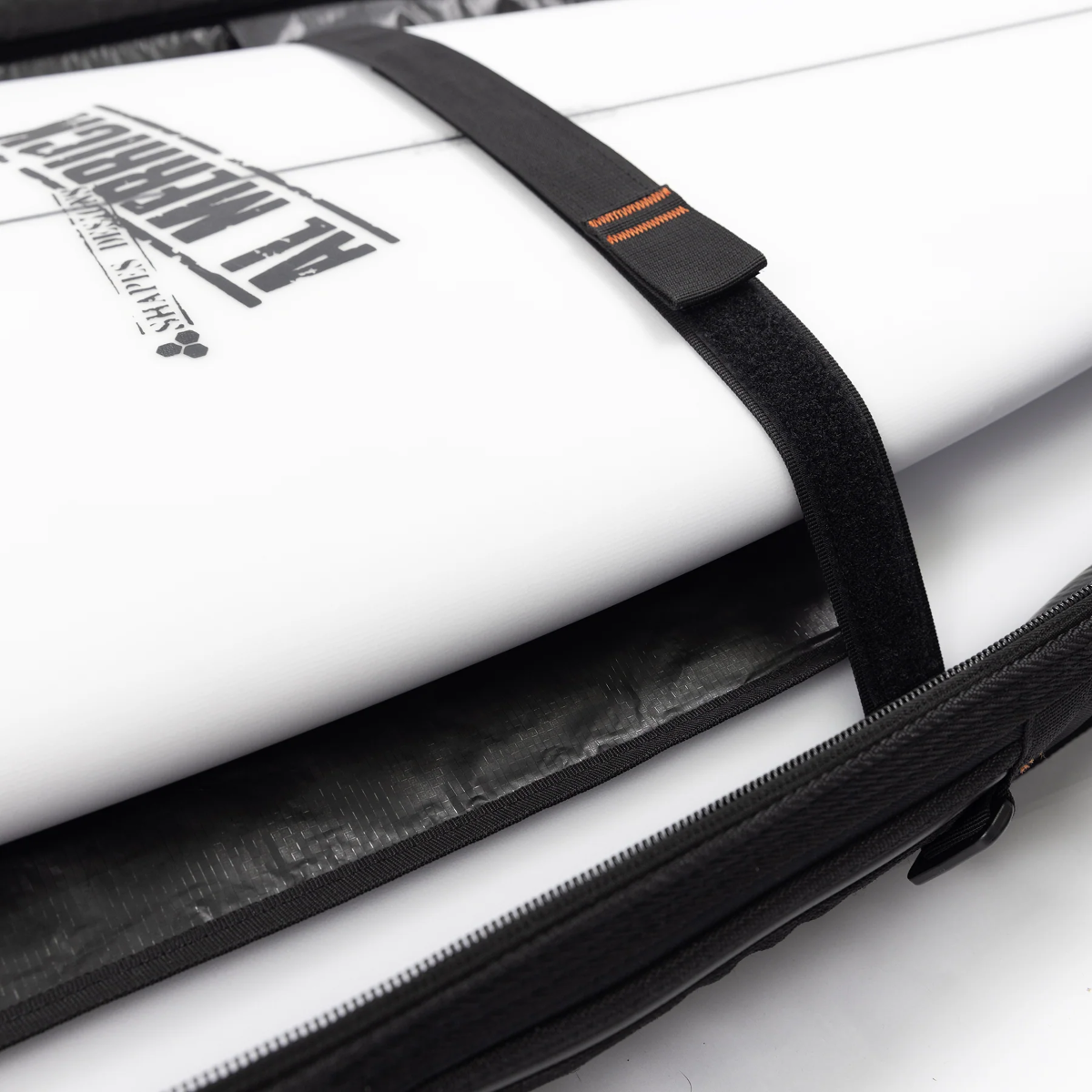 Ocean & Earth Hypa 10mm Fish / Short Wheeled 4 Board Bag - Black