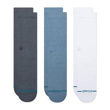 Stance Icon Crew Socks (3pcs) - Turbulence