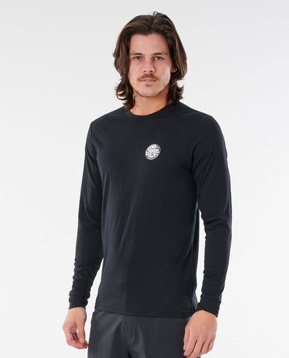 Rip Curl Icons Of Surf Long Sleeve UV Tee - Black