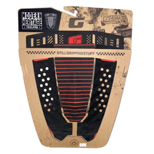 Gorilla Grip Modern Heritage Traction Pad in Black/Red