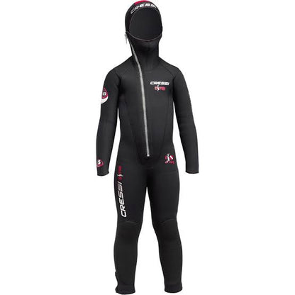 Cressi Junior Dive 5mm Monopiece Wetsuit - Black
