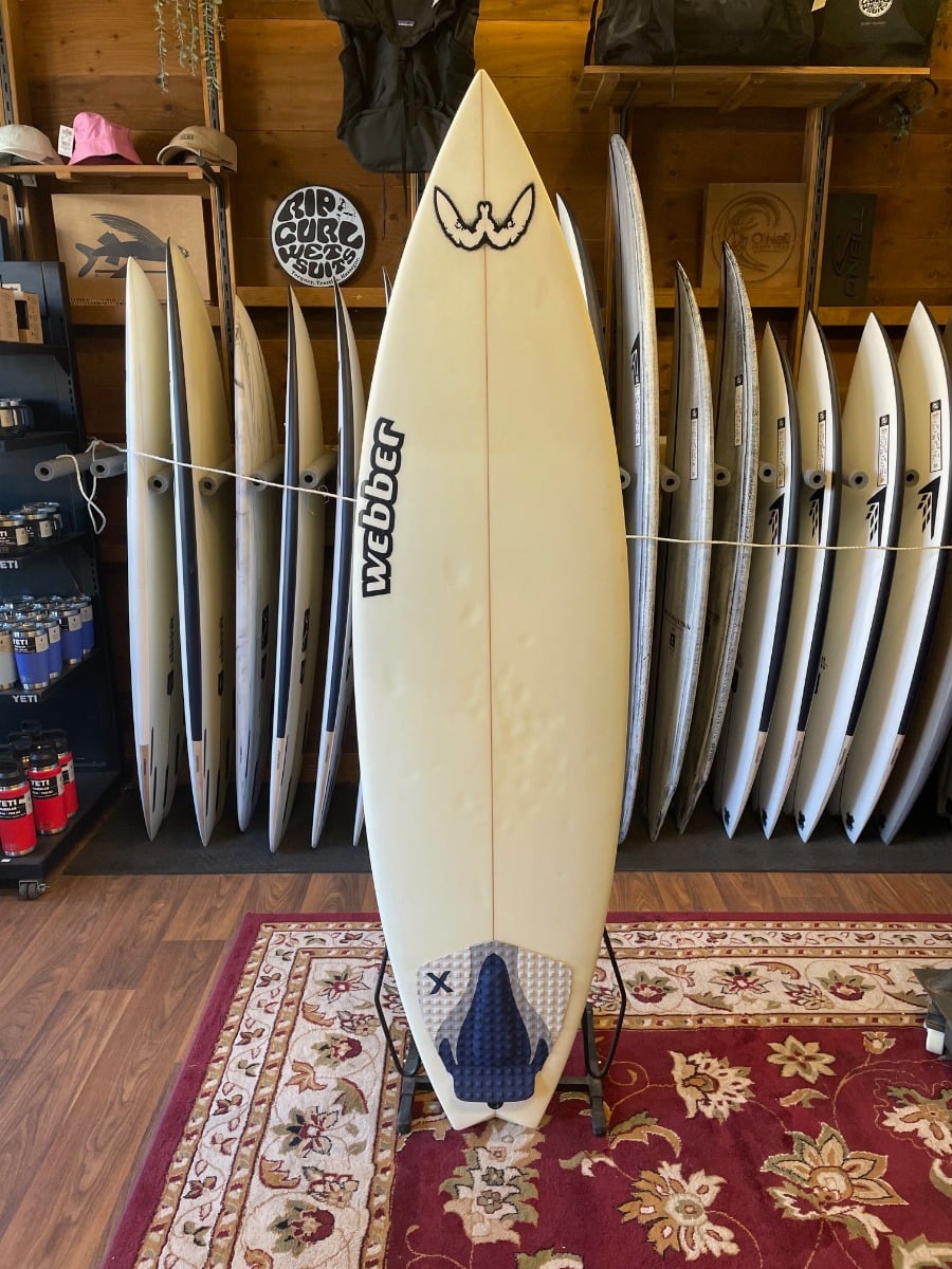 Webber Afterburner PU - 6ft 1 - FCS 1 - Comes With Fins & Bag