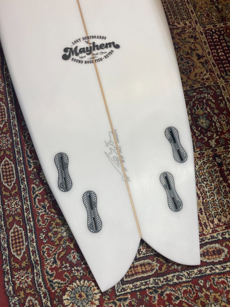 Lost RNF Retro 5'10" Surfboard - White