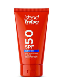 Island Tribe 50ml SPF 50 Clear Gel Sunscreen 1