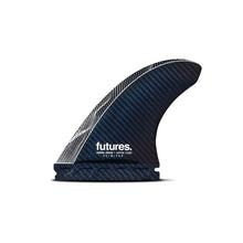 Futures John John Florence Scimitar Vapor Core Medium Thruster Fins - Blue