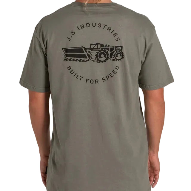JS Baron Built for Speed Organic Tee - Sage