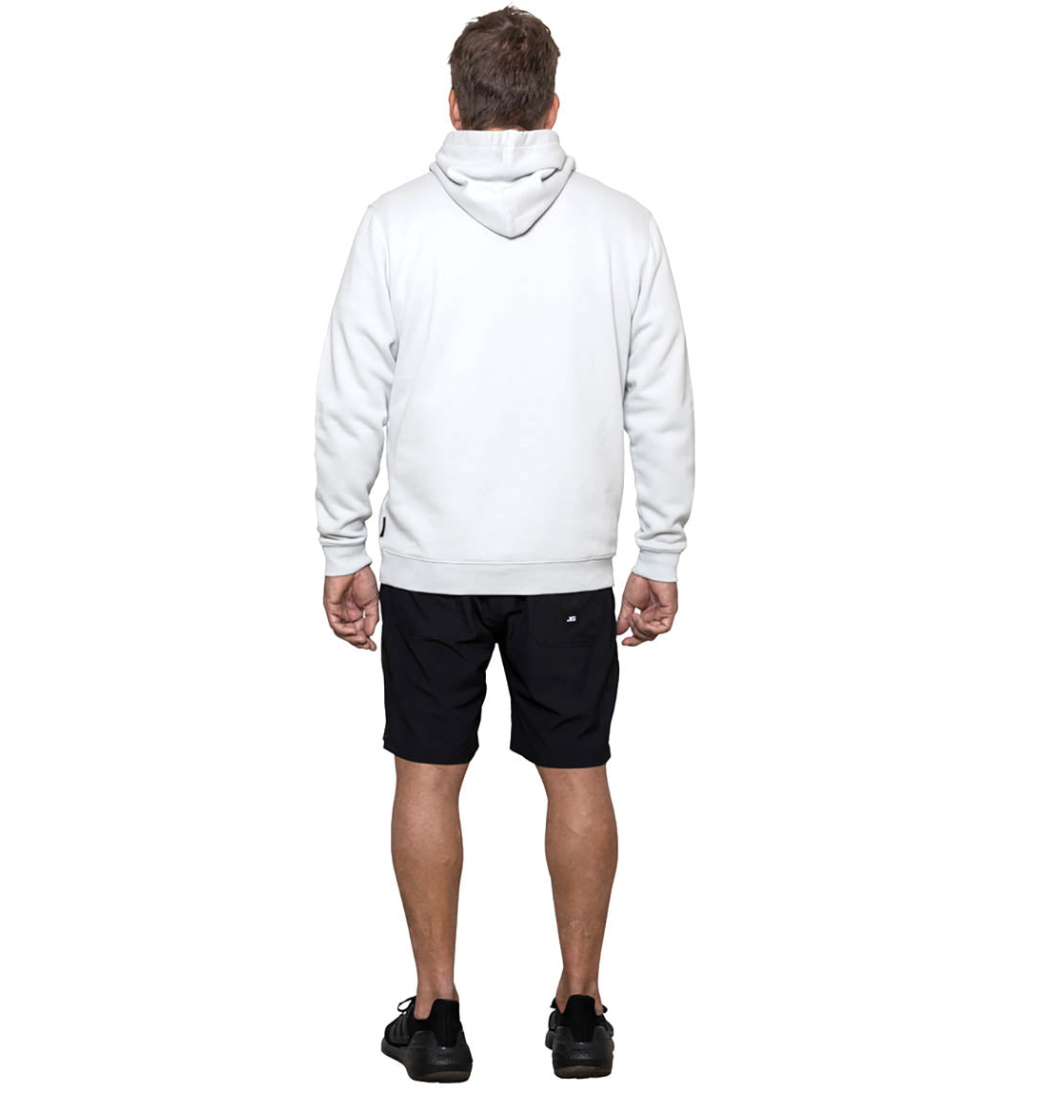 JS Baron Mid Weight Mens Fleece Hoody - Ozone Grey