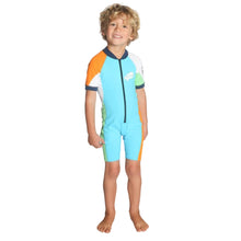 C Skins UV Kids Shorty Sunsuit - Turquoise