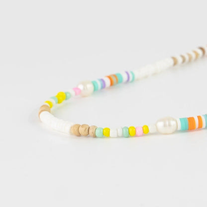 Pineapple Island Mentawai Islands Surfer Pearl Necklace