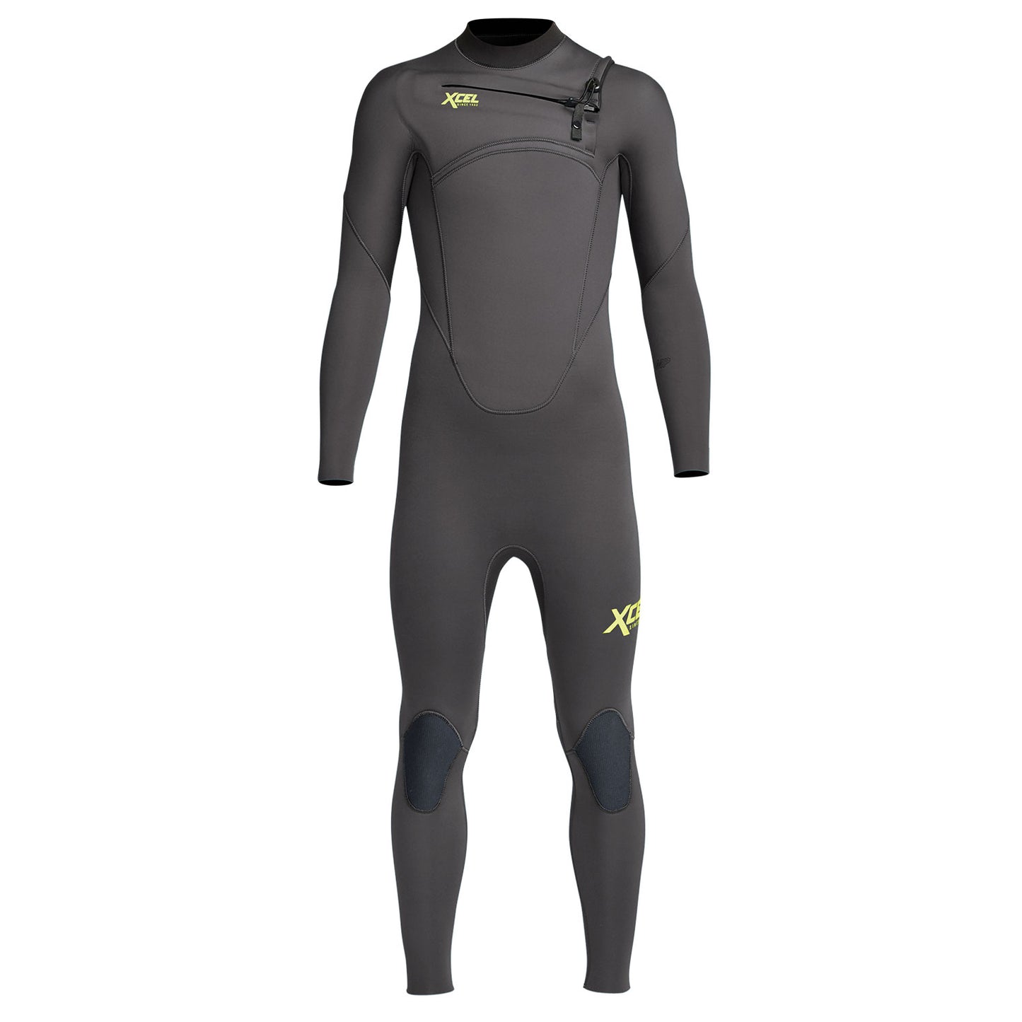 Xcel Comp 3/2mm Chest Zip Youth Wetsuit - Graphite
