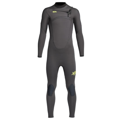 Xcel Comp 3/2mm Chest Zip Youth Wetsuit - Graphite
